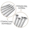 Levemolo 5pcs Low Profile Survey Stakes Heavy Duty Stainless Steel