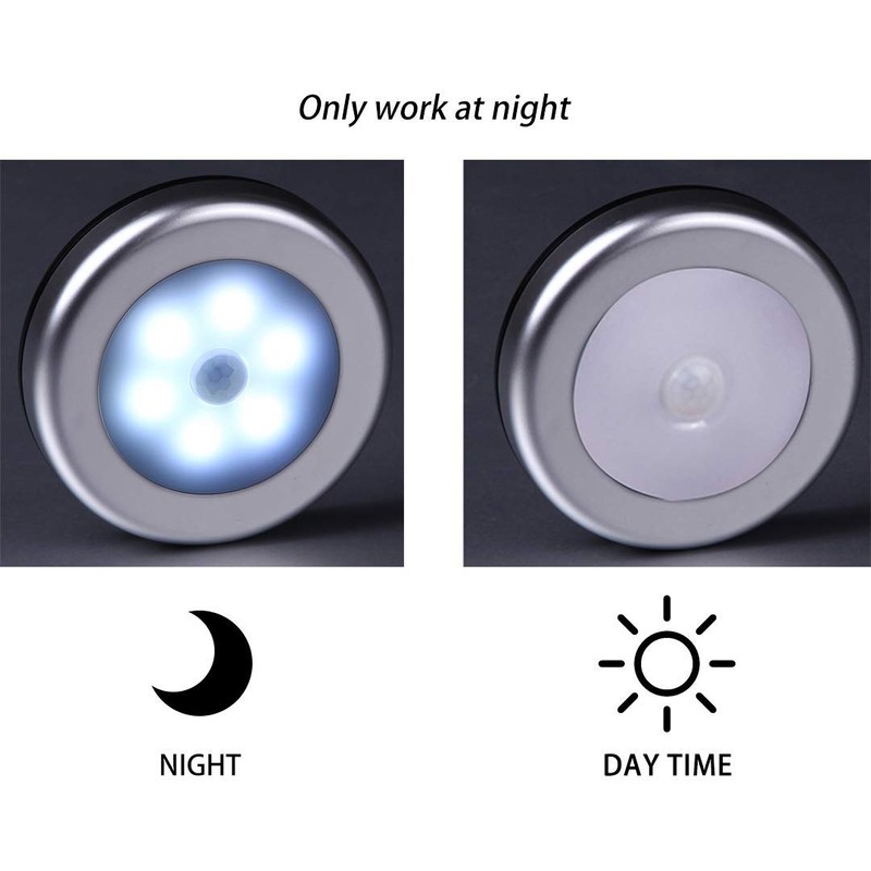 WRalwaysLX Wireless Motion Sensor LED Cabinet Light Stick-Anywhere Nightlight for