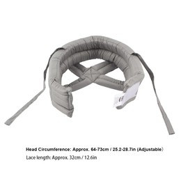 Ymiko Gorro Protector De Cabeza, Protector Cabeza, Casco Algodón De Seguridad Anticolisión Está Diseñado con Cierre Trasero Y Correa para La Barbilla, Uso Adecuado para Adultos