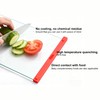DomestiCore Glass Cutting Board for Kitchen,Dishwasher-Safe Cutting Board,Double-Sided & Heat-Resistant,