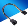 ASHATA 5PCS 5 Pin to 4 Pin Adapter 5 Pin