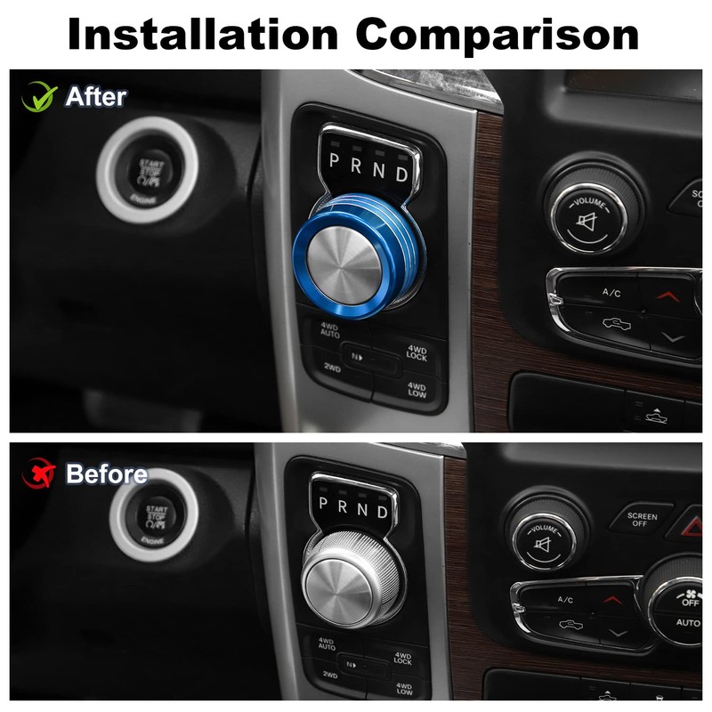 Voodonala for Dodge RAM Aluminum Gear Shift Shifter Switch Transmission