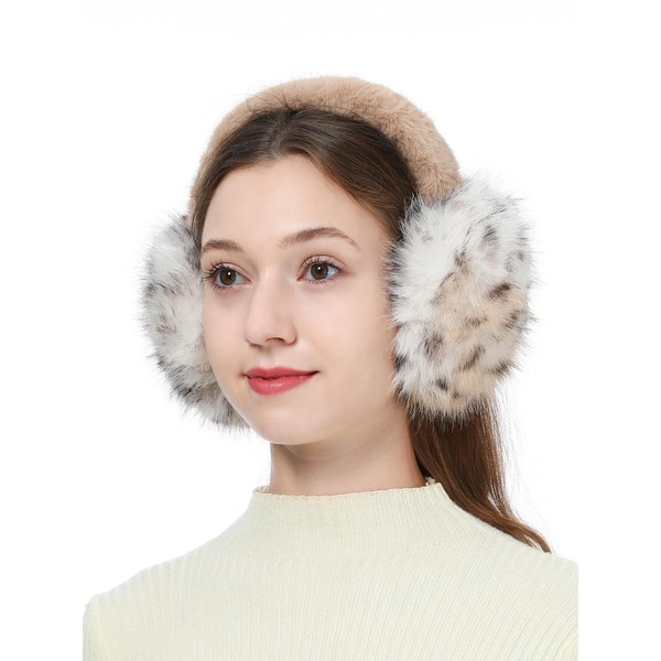 Rulala Fancy Women's Winter Earmuffs Plush Faux Fur Ear Muffs