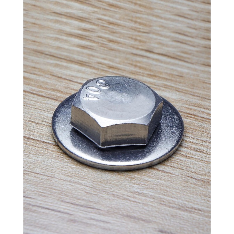 IMScrews 1/4 Inch SAE Flat Washers - Pack of 100