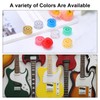sourcing map 4pcs Electric Guitar Knobs Clear Speed Volume Tone