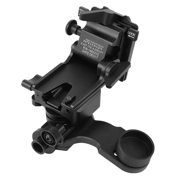 Gexmil PVS 14 J Arm Night Vision Goggles NVG Mount Metal Helmet Mount Compatible with All of PVS14 Helmet Mount