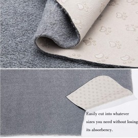 Yangbaga Extra Large Puppy Pad for Dogs, 72 x 72 in Washable Puppy Pen Pad, Non Slip Whelping Pad for Dog Crates and Car Seats, Absorbent Odor Control Training Pad