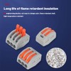 TopHomer Quick Cable Wire Connectors Lever Compact Splicing Conductor Combination