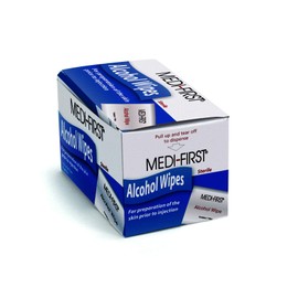 Medi-First 22150 Alcohol Prep Pads, 50 Per Box