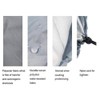 Universal Rabbit Hutch Cover, Waterproof Rabbit Cage Dust Cover Double