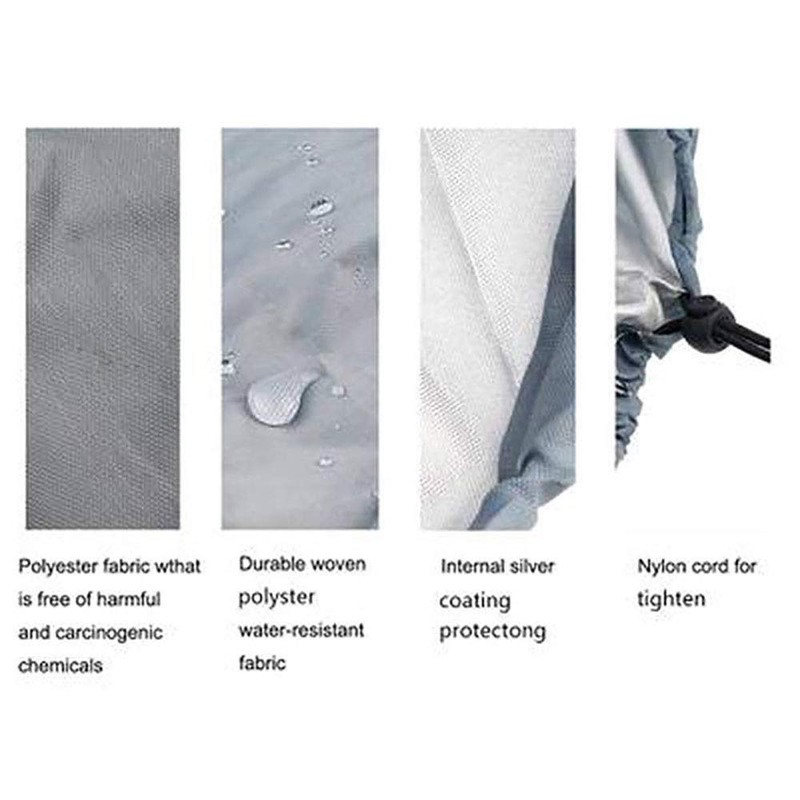 Universal Rabbit Hutch Cover, Waterproof Rabbit Cage Dust Cover Double