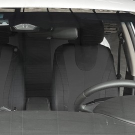 JNNJ Car Seat Covers, Complete Set, Classic Car Seat Covers, Seat Protector, Car Seat Cover, Universal Seat Cover, Protection for Cars, Vans (5-Seater)