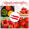 4pcs Tomato Strawberry Corer Tool, Strawberry Huller Stem Remover Fruit