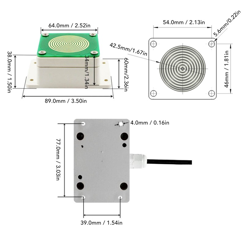 Rain and Snow Sensor Module Snow Raindrops Detection Sensor 485