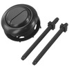 Lexziuo 1PCS Black Round Dual Flush Button - 38mm/48mm/58mm Universal