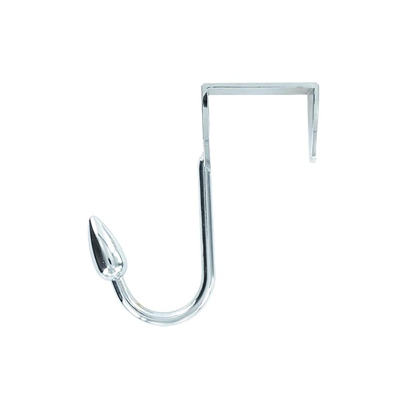 Merriway BH03348 Over Door Hanger with Single Oval Hook -