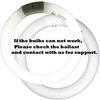 CHKADAWA FC9T9 9 inch Circline Light Bulbs T9 30W, FCL30