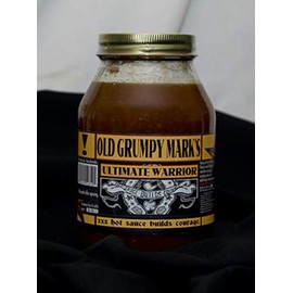 Old Grumpy Marks, Ultimate Warrior, Habanero Pepper, Hot Sauce, 5 ounce
