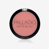 Palladio Matte , se aplica suavemente sobre las mejillas, apariencia