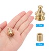 PATIKIL 17 x 23mm Lamp Finials Caps Knob, 2 Set