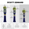 Knit Woods Golf Club Head Cover, 1pcs Pack, Fit Fairways,