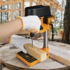Hoteche Variable Speed Mini Benchtop Drill Press with 1/4-Inch Chuck,