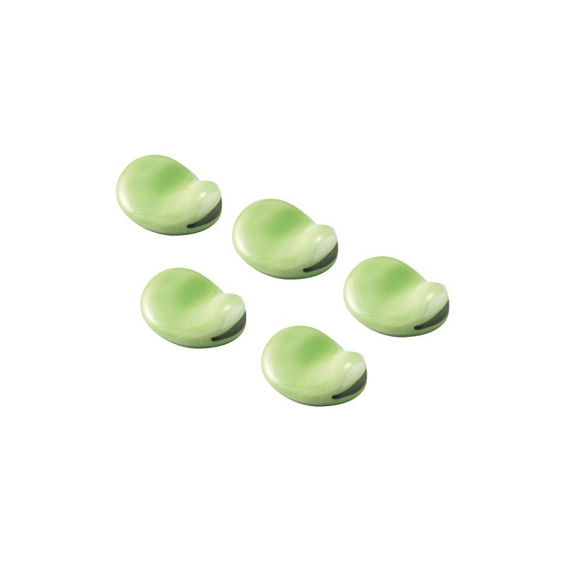 Arita Ware 485398 (5) Chopsticks Rest, Jade Beans, Set of