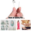 AnNafi® Safety Pins 2Inch| Strong & Long Safety Pin Set