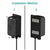 KANARY Square Garbage Disposal Air Switch Kit, Sink Top Air