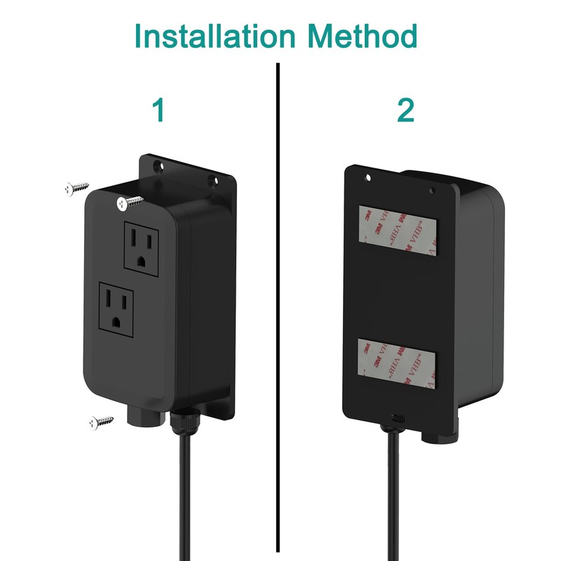 KANARY Square Garbage Disposal Air Switch Kit, Sink Top Air