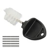 100Pcs Beer Plugs Tap Brush Dustproof Multifunctional Nylon Cleaning Brush