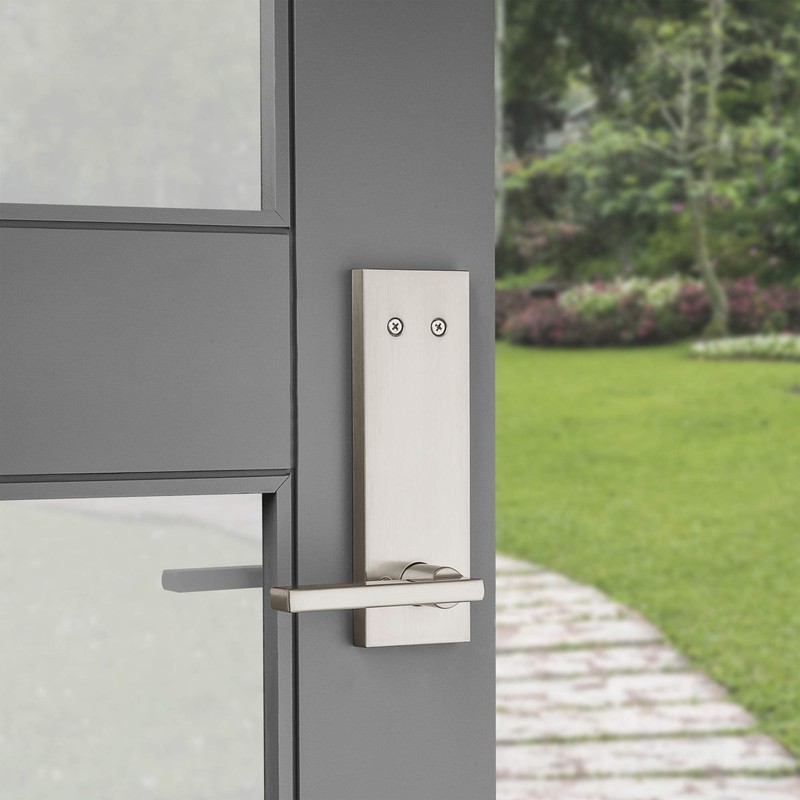 Kwikset 973HFLSQF-514 Dummy Interior Halifax Lever Trim with Square Full
