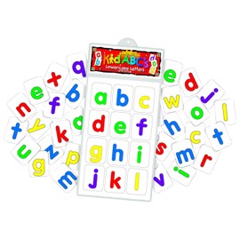Barker Creek Learning Magnets, Lowercase Letters, Letters in Alphabet + 12 Extra Commonly Used Letters, 38 Magnets (1130)