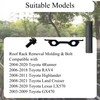 Roof Rack Removal Delete Kits Clip/Roof Rack Removal Molding &