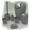 EVIDECO French Home Goods 6318N180 Moderner Zahnbürsten-und Zahnpasta-Halter mit Chromsockel,