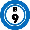 Kiwi Gifts B 9 B9 Bingo Ball - 100 Pack Circle Stickers 3" x 3" - Hobby Number Board Lucky