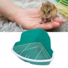 Small Animal Litter Box Fanshaped Rabbit Corner Toilet Box Potty