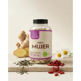 Vitaminas y Minerales para Mujer Raíces Zen con Maca Ñame Vitamina C 120 Unidades Multivitaminico