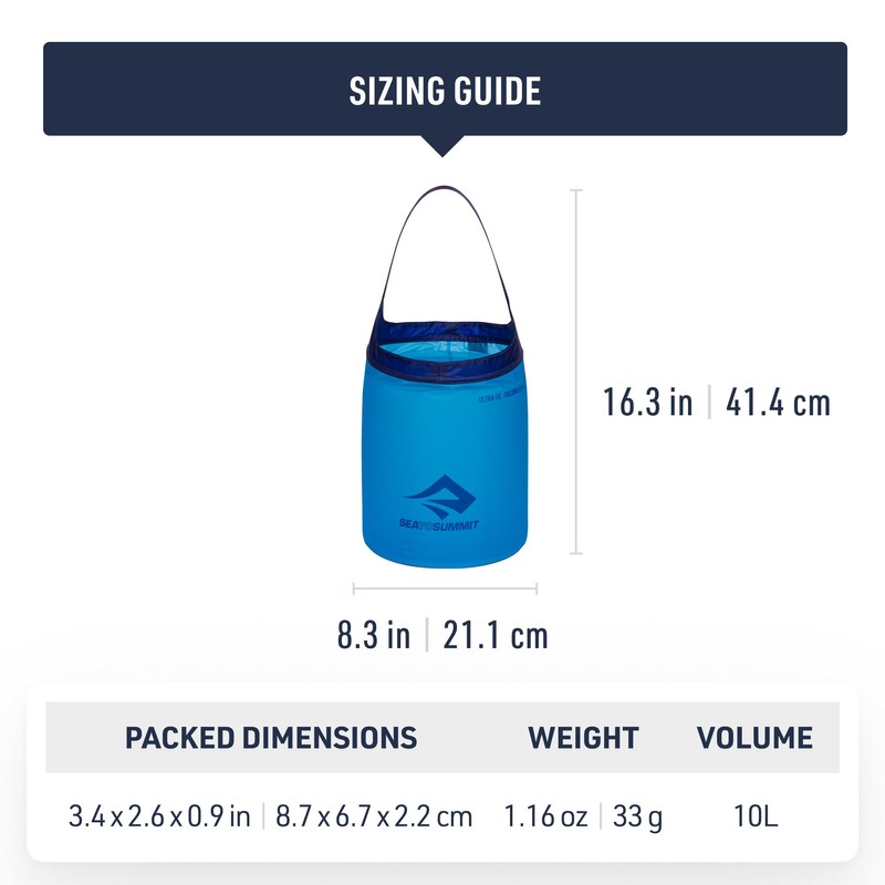 Sea to Summit Folding Bucket Ultra-SIL