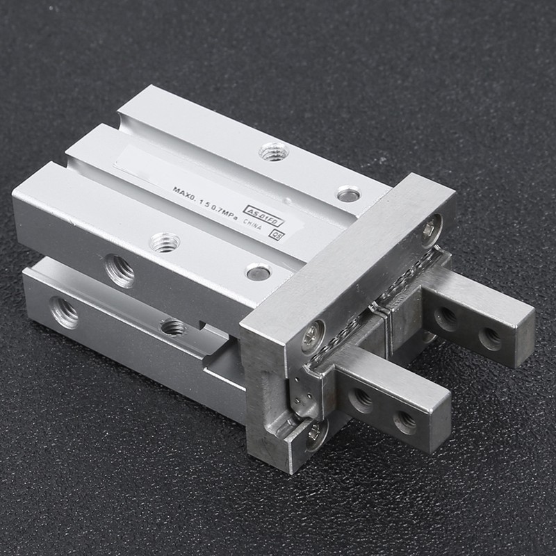 MHZ2 Steel Pneumatic Finger Cylinder Double Acting Air Gripper High