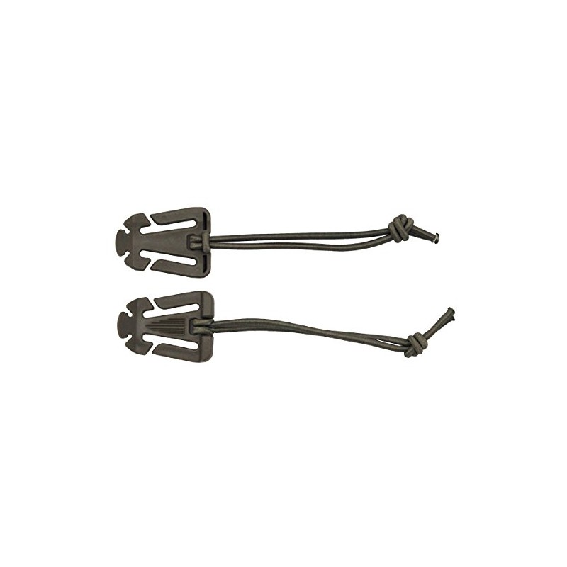 MFH Molle Pack of 2 Clip with Rubber Strap Buckle