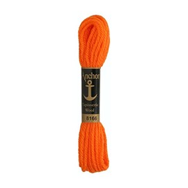 Anchor 4238000-08166 Embroidery Thread, 100% Wool, 8166, 10 m