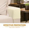 Alipis Elastic Sofa Armrest Covers Fit 2 Pack Protective Couch