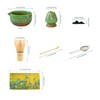 Qxeutm Matcha Set of 7 Premium Matcha Tea Set with