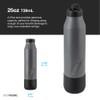 EcoVessel Stainless Steel Bottle with Removable Cup, Vacuum Insulated Thermos