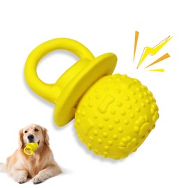 LLSPET Latex Chew Dog Toys, Novelty Squeaky Pacifier Dog Toys for Teething Puppies, Mild Chewing Small, Medium, Large Dogs, Pet Dogs Supplies Newborn Puppy Gift