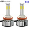 GP Thunder 2Pair 9005 + H11 4-Sides Shortest LED Headlight