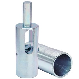 Opfiue 9 Gauge Drill Chuck Twist Ties Tool, High-tensile Wire Easy Twist Tool Twisted Fence Tool, Fixing Chain Link Fence for Loop Fences/DIY Enthusiasts（fit 3/8" Chuck Power Drills）