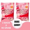 Bubs Goody Candy Ovals Godis Pack (2 pack - Strawberry/Vanilla)