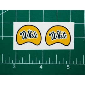 Ed White Commanders Football Gumball Helmets *DIECUT DECALS ONLY* High School FL